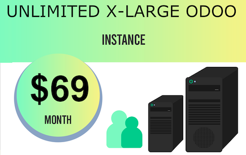 Unlimited X-Large Odoo Instance